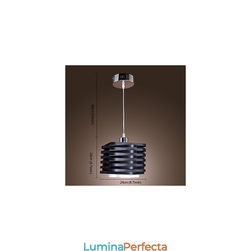 Lampă suspendată cu pictură modernă și contemporană în stil mini