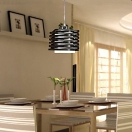 Lampă suspendată cu pictură modernă și contemporană în stil mini