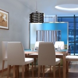 Lampă suspendată cu pictură modernă și contemporană în stil mini