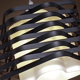 Lampă suspendată cu pictură modernă și contemporană în stil mini