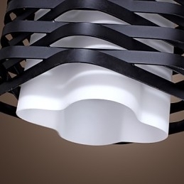 Lampă suspendată cu pictură modernă și contemporană în stil mini