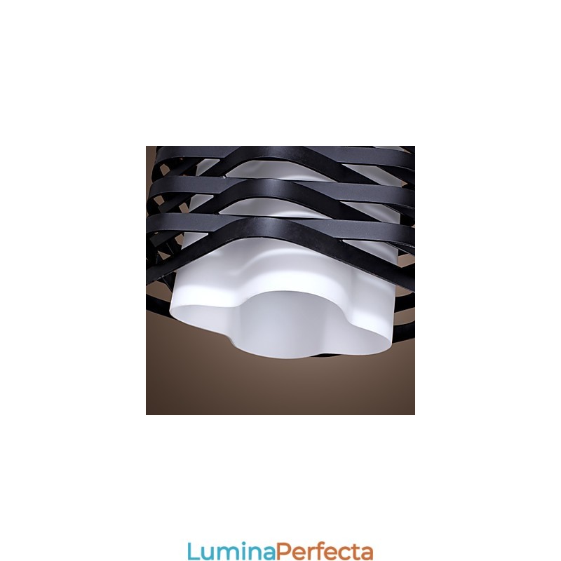 Lampă suspendată cu pictură modernă și contemporană în stil mini