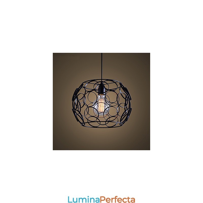 Creativ Contractat Nordic Fier forjat Sticla cu un singur cap Droplight Lampă