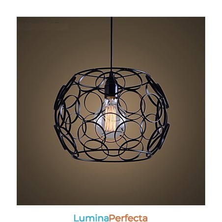 Creativ Contractat Nordic Fier forjat Sticla cu un singur cap Droplight Lampă