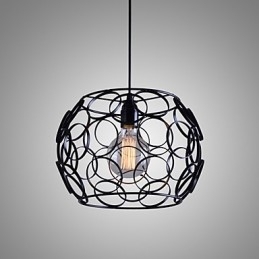 Creativ Contractat Nordic Fier forjat Sticla cu un singur cap Droplight Lampă