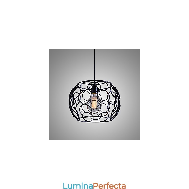 Creativ Contractat Nordic Fier forjat Sticla cu un singur cap Droplight Lampă