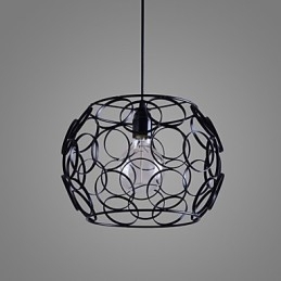 Creativ Contractat Nordic Fier forjat Sticla cu un singur cap Droplight Lampă
