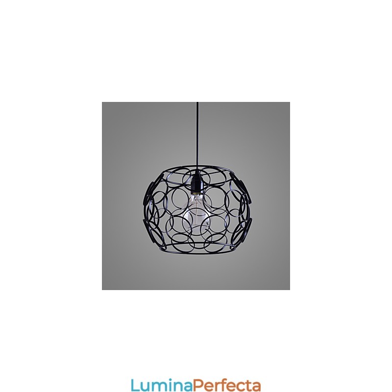Creativ Contractat Nordic Fier forjat Sticla cu un singur cap Droplight Lampă