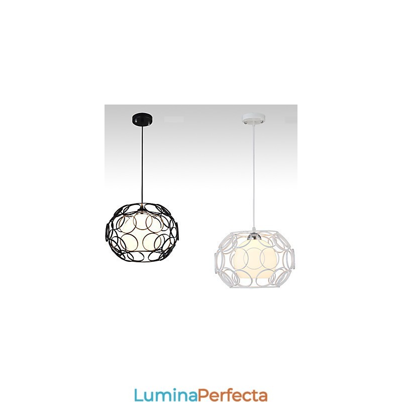 Creativ Contractat Nordic Fier forjat Sticla cu un singur cap Droplight Lampă