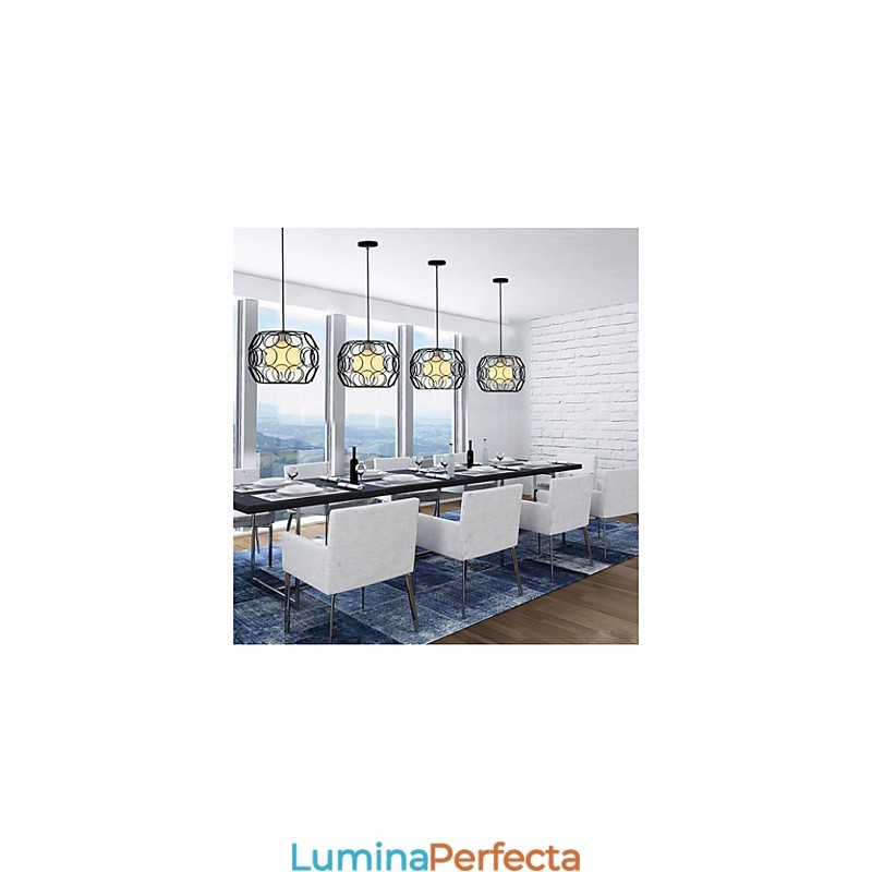 Creativ Contractat Nordic Fier forjat Sticla cu un singur cap Droplight Lampă