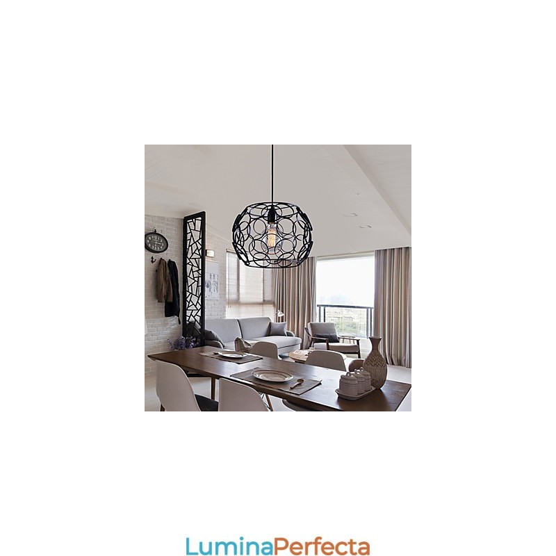 Creativ Contractat Nordic Fier forjat Sticla cu un singur cap Droplight Lampă