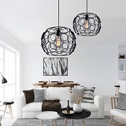 Creativ Contractat Nordic Fier forjat Sticla cu un singur cap Droplight Lampă