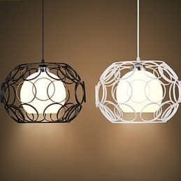 Creativ Contractat Nordic Fier forjat Sticla cu un singur cap Droplight Lampă