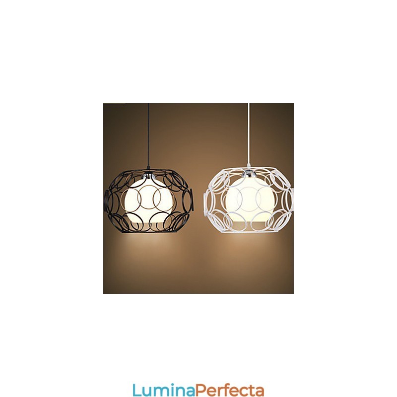 Creativ Contractat Nordic Fier forjat Sticla cu un singur cap Droplight Lampă
