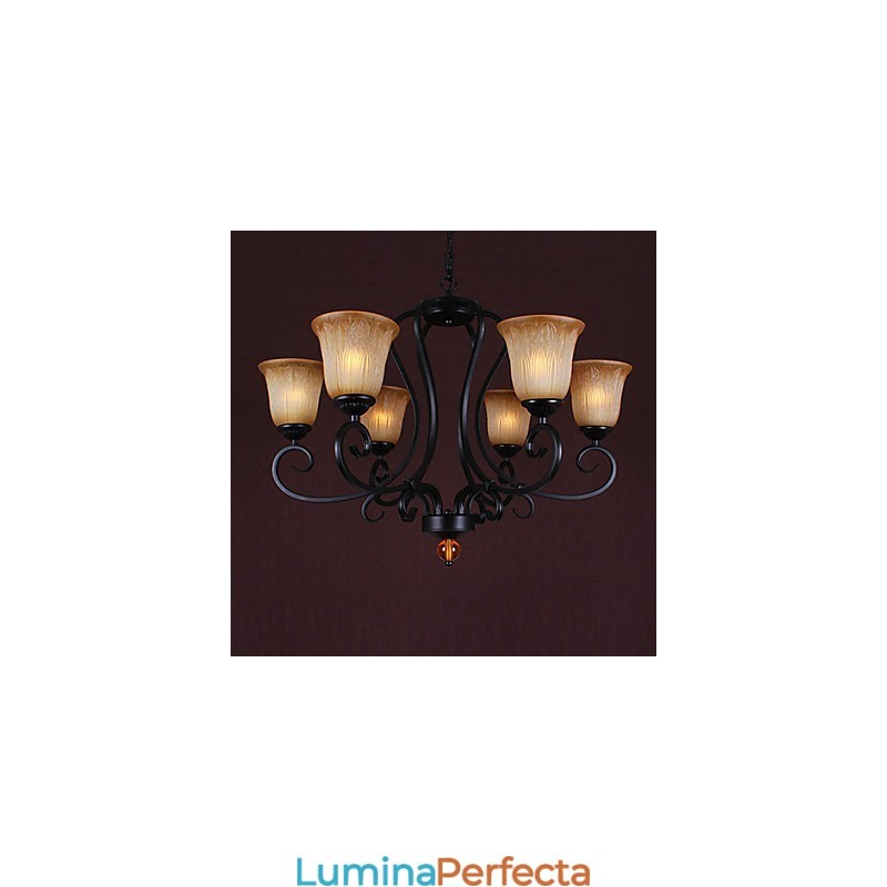 Candelabru de pictură în stil clasic tradițional de lumânare