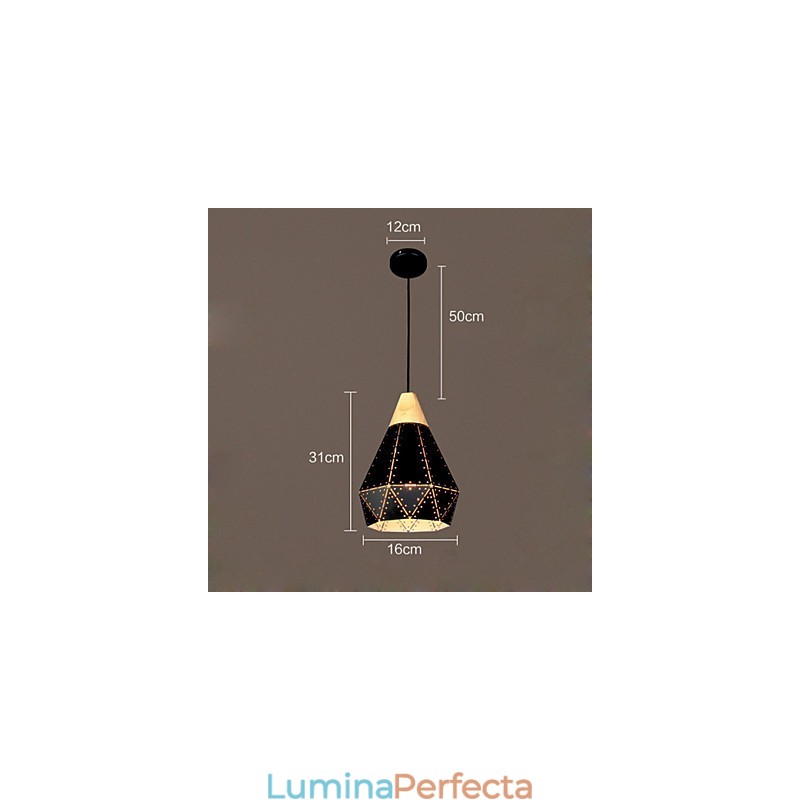 Plafoniere retro clasice din metal Lampe suspendate simple Lampă suspendată cafenea