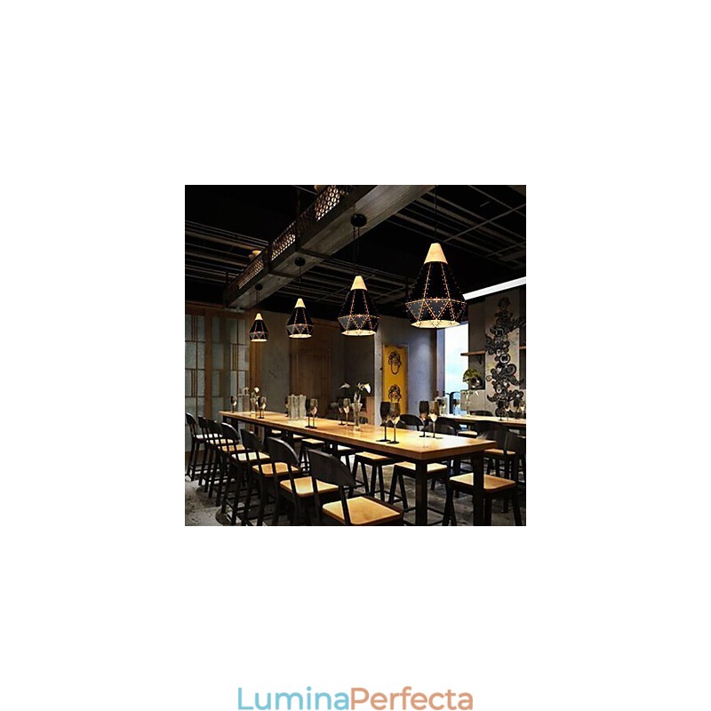 Plafoniere retro clasice din metal Lampe suspendate simple Lampă suspendată cafenea