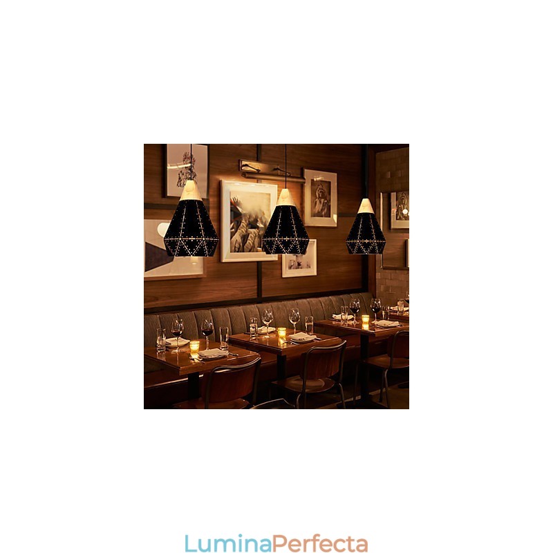 Plafoniere retro clasice din metal Lampe suspendate simple Lampă suspendată cafenea