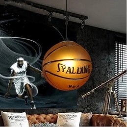 Pandantiv de sticlă Cafe Pandantiv retro baschet