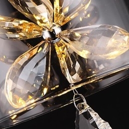 Lampă suspendată din sticlă modernă contemporană din cristal