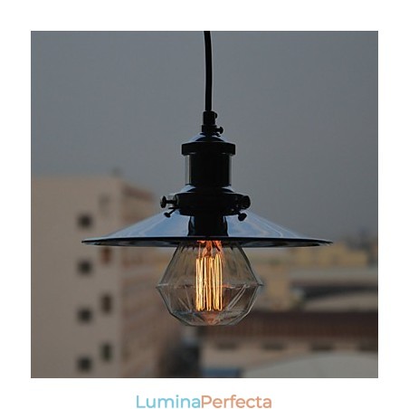 Lampă suspendată Country din metal cromat Lampă suspendată Country din metal cromat