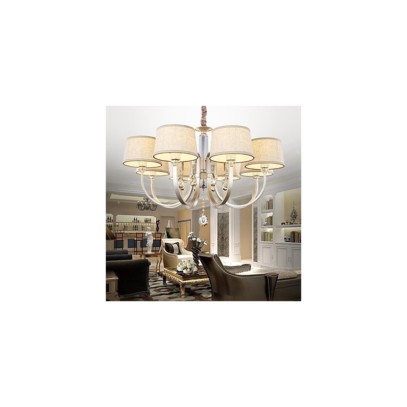 Candelabru Country Crystal Argintiu Metal