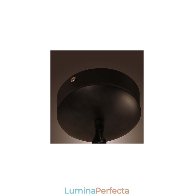 Lampă suspendată cu pictură tradițională clasică retro bol mini stil