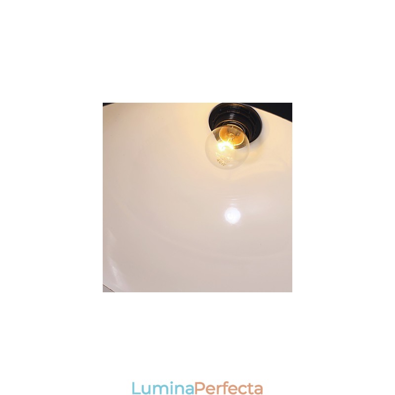 Lampă suspendată cu pictură tradițională clasică retro bol mini stil