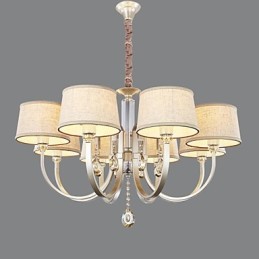Candelabru Country Crystal Argintiu Metal