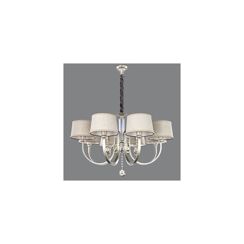Candelabru Country Crystal Argintiu Metal