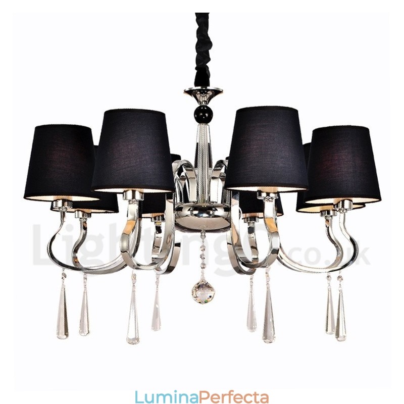 Modern Contemporan Tradițional Clasic Rustic Lodge Vintage Country Island Candelabru din metal cromat