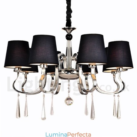 Modern Contemporan Tradițional Clasic Rustic Lodge Vintage Country Island Candelabru din metal cromat
