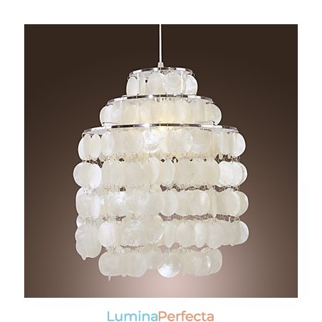 Lampă suspendată cromată în stil mini modern și contemporan Lampă suspendată cromată în stil mini modern și contemporan