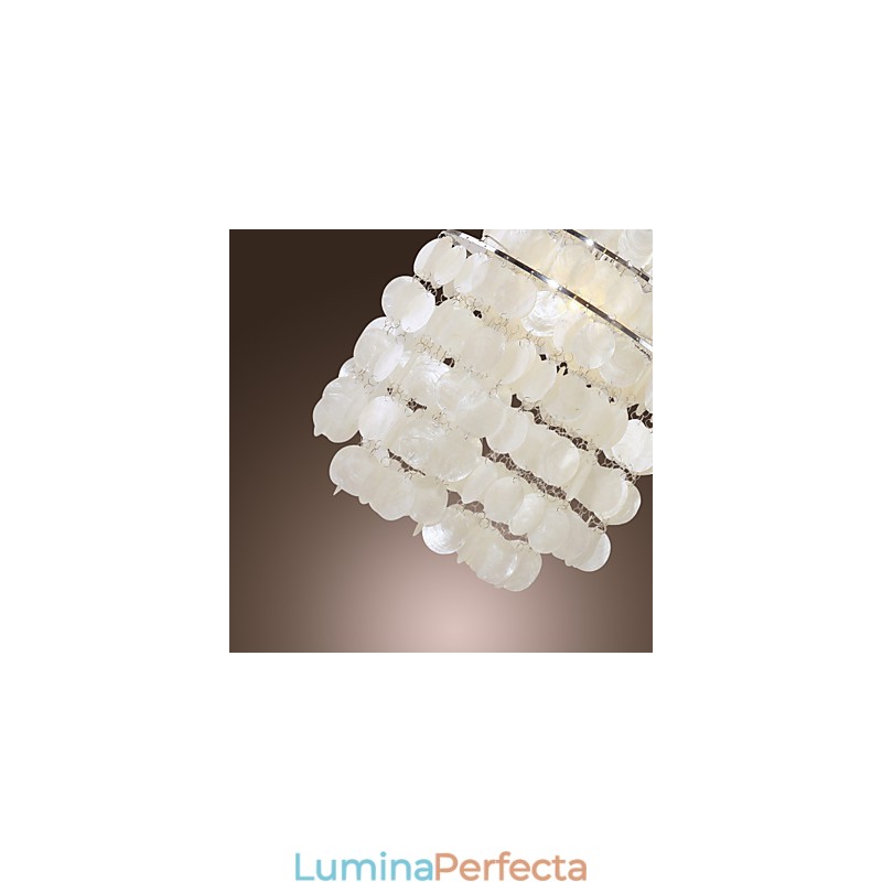 Lampă suspendată cromată în stil mini modern și contemporan