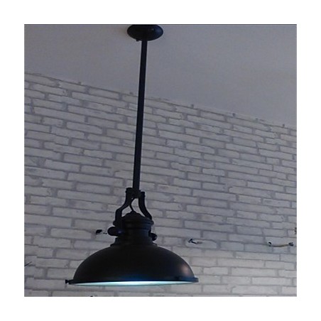Candelabru din fier american country Candelabru industrial negru cu un singur cap Candelabru din fier american country Candelabru industrial negru cu un singur cap