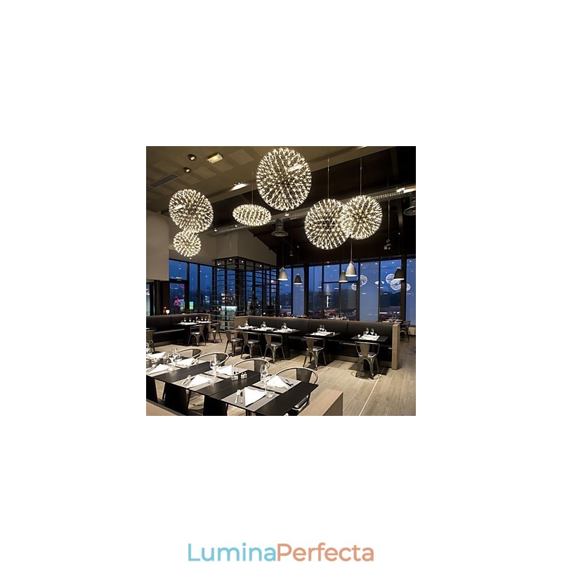 Candelabru contemporan Creativ rotund Droplight Lampă
