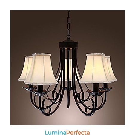 Candelabru tradițional clasic din alamă antică