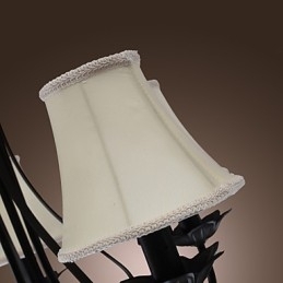 Candelabru tradițional clasic din alamă antică