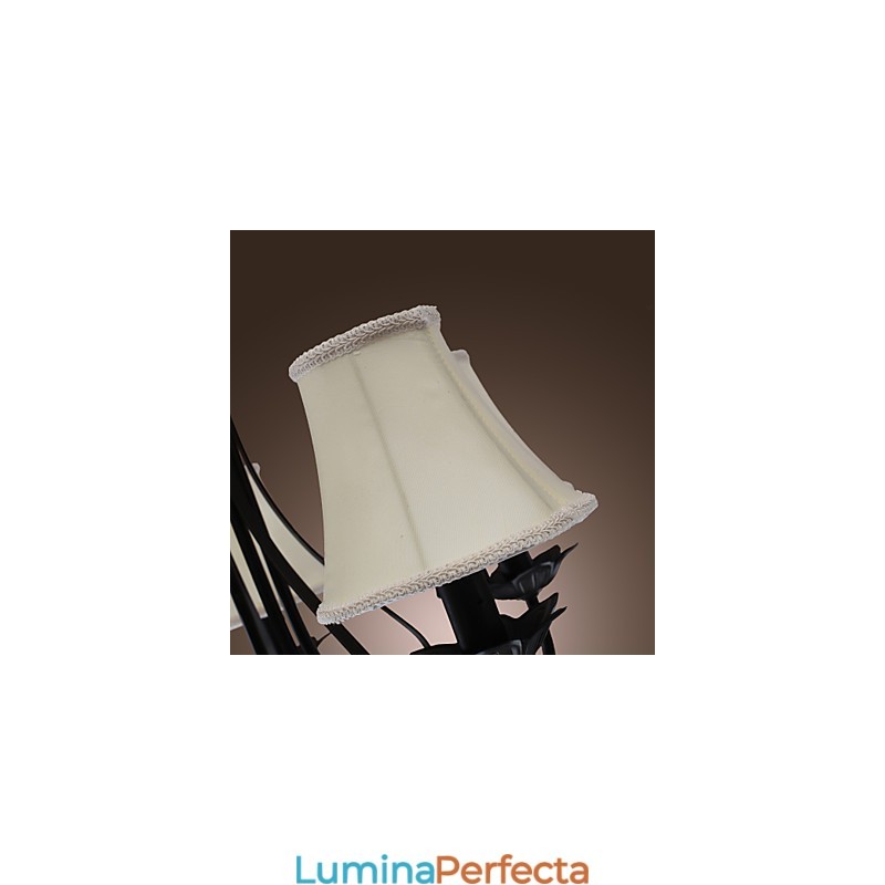 Candelabru tradițional clasic din alamă antică