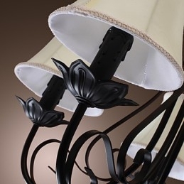 Candelabru tradițional clasic din alamă antică