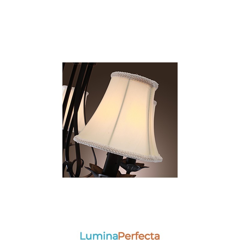 Candelabru tradițional clasic din alamă antică