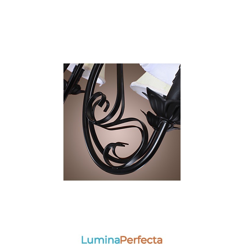 Candelabru tradițional clasic din alamă antică