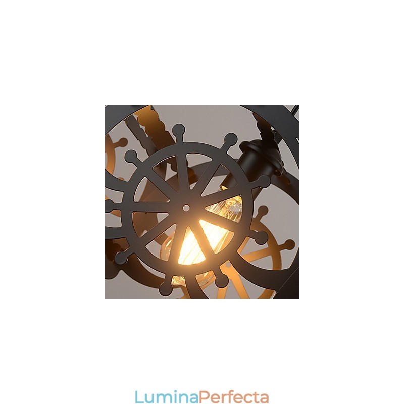 Plafoniere retro clasice din metal Lampe suspendate simple Lampă suspendată cafenea