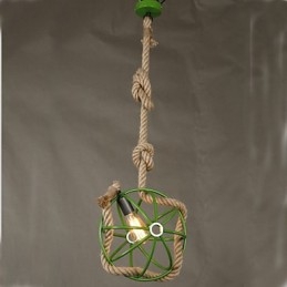 Retro Cafe Art Candelabru Candelabru Rope