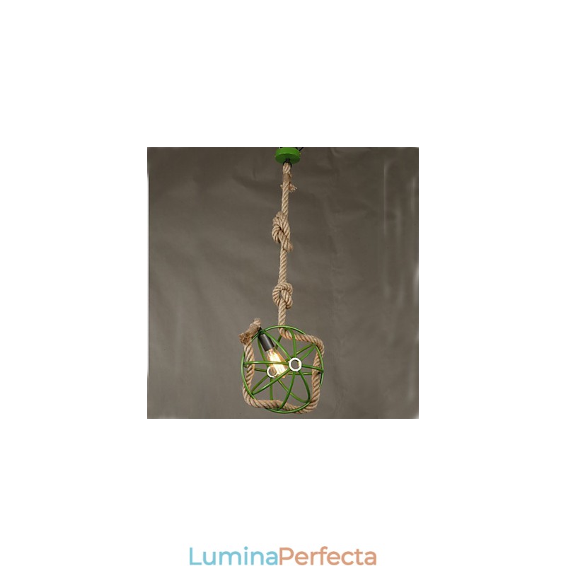 Retro Cafe Art Candelabru Candelabru Rope