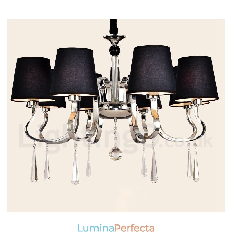 Modern Contemporan Tradițional Clasic Rustic Lodge Vintage Country Island Candelabru din metal cromat
