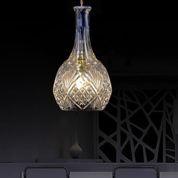 Lampă suspendată din metal, modernă și contemporană