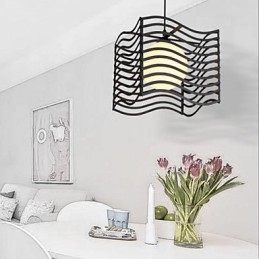 Lampă suspendată din metal modernă și contemporană