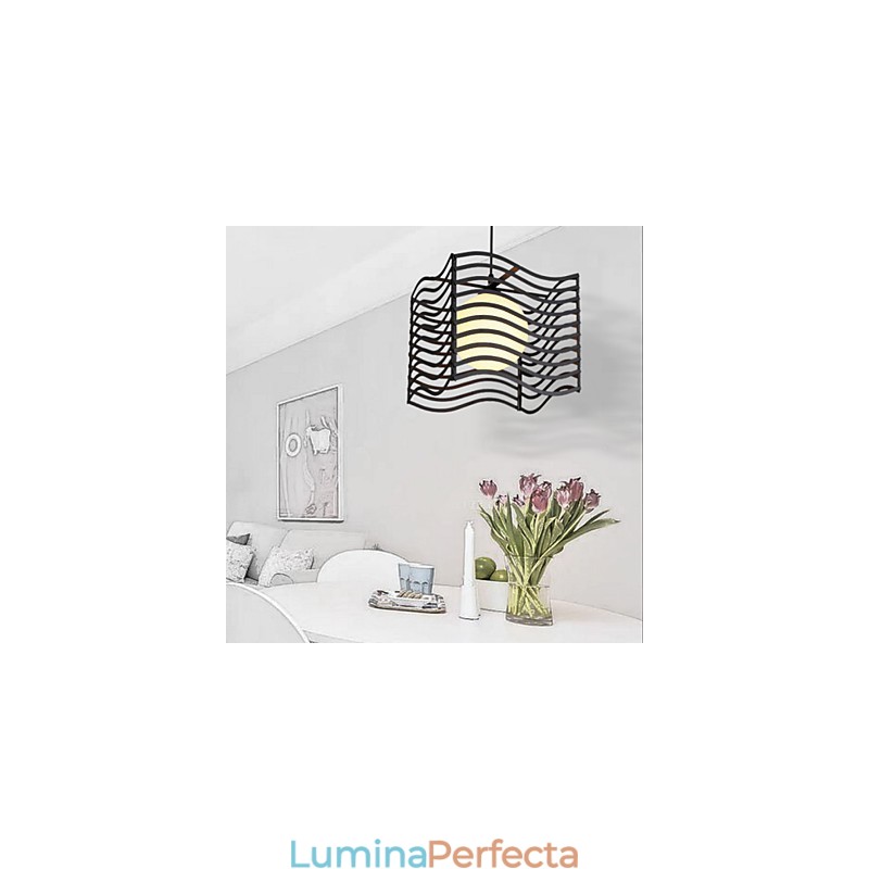 Lampă suspendată din metal modernă și contemporană