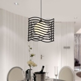 Lampă suspendată din metal modernă și contemporană